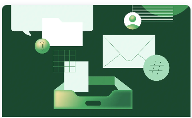 Real estate agent managing multiple communication channels in unified platform